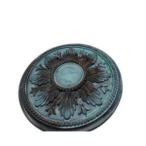 Ekena Millwork  Orrington Ceiling Medallion, Bronze Blue Patina