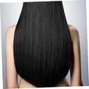 Natural Look Black Long Straight Wig Fashion Wig for Women Cosplay Supplies Soft Comfortable Hair Accessory