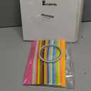 Lincia 600 Sheets Paper Chain Garland Strips 1x8 Inch with Double Sided Tape, DIY Construction Paper Chains for Birthday Wedding Holiday Party Decorations, Crafts Supplies (Bright)