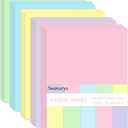 600 Sheets Colored Paper 8.5 X 11 - Color Printer Copy Paper 22lb/80gsm Double Sided Origami for DIY Art Craft,5 Pastel Colors