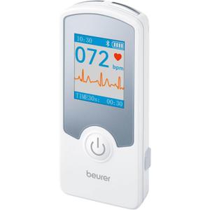 Beurer Cardio Companion EKG Monitor - 3-Lead Portable ECG Machine, Detects Irregular Heart Rhythms, Fast Results in 30 Seconds, Bluetooth with App, Rechargeable Battery, FSA/HSA Eligible, ME75