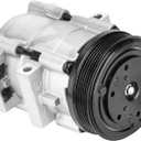 New AC Air Condition Compressor w/Clutch for Ford Contour 1995-2000 2.5L, for Contour 2000 2.0L, for Ford Escape 2001-2007 3.0L, for Mazda Tribute 2001-2006 3.0L, for CO101640C