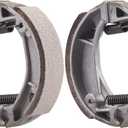 JINGKE Front and Rear Brake Shoes Kit for Honda CR60 XR70 CRF70F CR80 XR80 CRF80F XR100R CRF100F