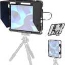 SMALLRIG Universal Metal Cage for iPad, Tripod Mount Adapter Monitor Fits for iPad Pro 12.9, Air, Mini and More, with 1/4"-20, 3/8"-16 Holes, Cold Shoe Mount - MD5059