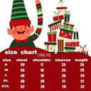 Colorful House Unisex's Ugly Christmas Jumper Sweater Printed Pullover,3D Funny Digital Print Sweatshirt Suit for Men Woman (Green, M)