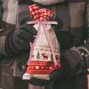 2 x 24 PCS Velvet Bows Christmas Ornaments Decorations, Sparkly Glittery Pink Velvet Bows Ornaments for Christmas Tree, Unique Elegant Xmas Home Holiday Decor for Tree Mantle Wreath Gift Wrap