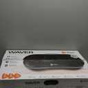 Lifepro Waver Vibration Plate Exercise Machine for Lymphatic Drainage, Muscle Activation, Full-Body Workout Vibrating Platform with Loop Bands, Fitness Equipment for Strength Toning & Fat Loss (Black)