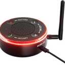 Cell Phone Ringer Amplifier & Flasher for Seniors, 116dB Loud External Ringer for Hard of Hearing, One-Button Answer & Decline, Call Message App Alerts, Ideal for Heavy Sleepers Noisy Areas