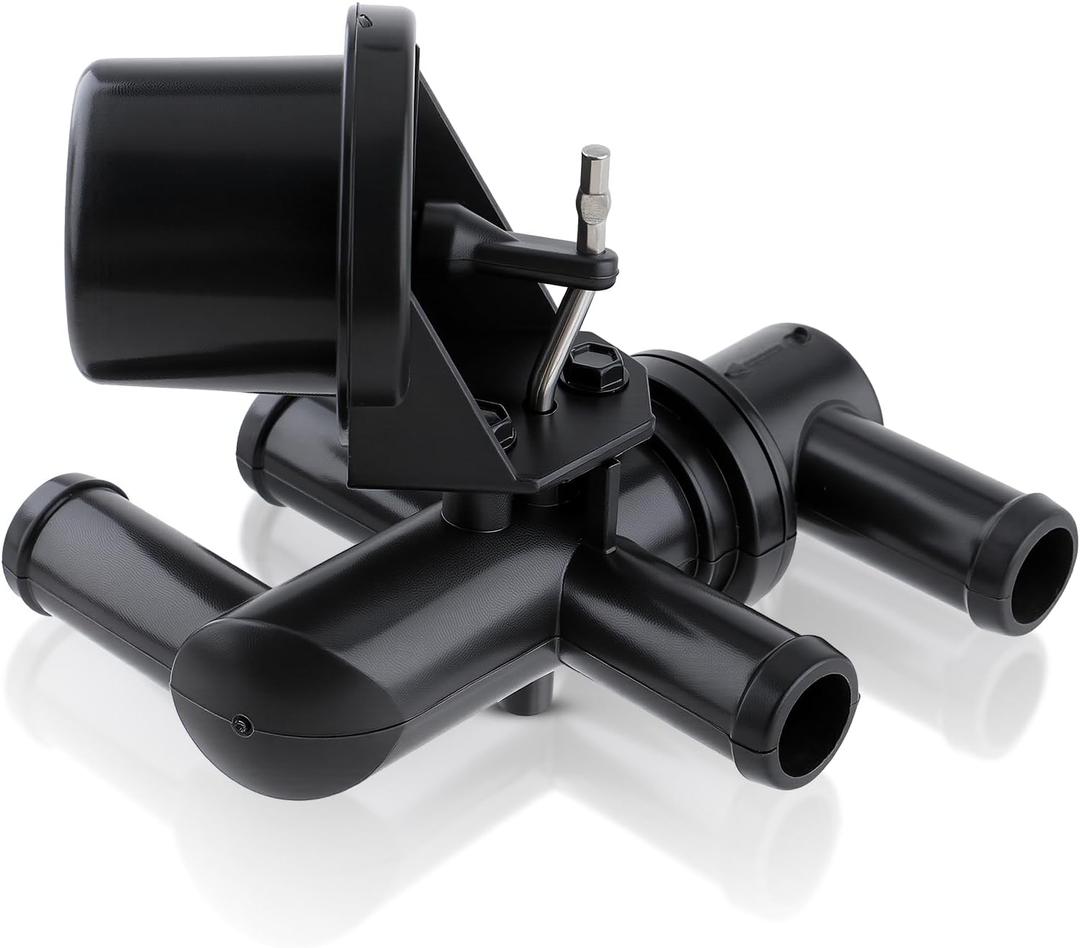 MOTOALL Front HAVC Heater Control Valve Solenoid Replaces# F87H18495AA Fit for Ford Aerostar Explorer Ranger for Lincoln Aviator for Mazda B2300 B2500 for Mercury Mountaineer, Black