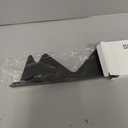 Stainless Steel Stove Gap Covers,Stove Gap Filler,Stove Gap Guards,Range Trim Kit,Easy Clean and Heat Resistant, Stretchable Length 13.8" to 27.5",Width 0.79",Black(2PCS),with Accessories