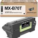 MX-B70T MXB70T Toner Cartridge Compatible for Sharp MX-B70T Toner Cartridge Replacement for Sharp MX-B557F MX-B557P MX-B707P Printers (1 Pack/45,500 Pages High Yield)