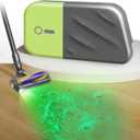 Vacuum-Cleaner-Dust-Display-Light, Green Light Attachment Suitable for Dyson Shark Bissell, Reveal Dog Fur Cat Hair, Upgrade Accessories Universal LED Lamp (Right Side)