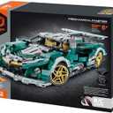 Dakott STEM Car Toy Building Toy Gift for Age 6+, APP Programming Remote Control 2in1Super Car Building Block Take Apart Toy, 450 Pcs DIY Building Kit, Learning Engineering Construction R/C Toys