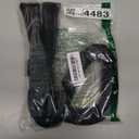 Satin Heatless Curling Kit, 39" Rod  No Heat Overnight Curls for Frizz-Free Waves  Comfortable Set w/ 2 Scrunchies, Claw Clip for All Hair Types (Black) (1 Count (Pack of 1))