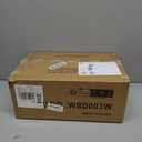 IBUYKE Rectangular Footrest Stool Ottoman, Makeup Vanity Stool Side Table, Velvet Dressing Table Seat, Footstool Chair, Golden Steel Legs, for Makeup Room, Bedroom, Square Grid Pattern, White WBD003W (without storage)