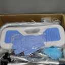 Swive Shower Chair with Arms and Back Heavy Duty 500 lbs for Seniors Elderly Disabled or Bariatric Adults Bench Seat for Inside Shower Stall and Bathroom Bath Tub Seats Adjustable Stool