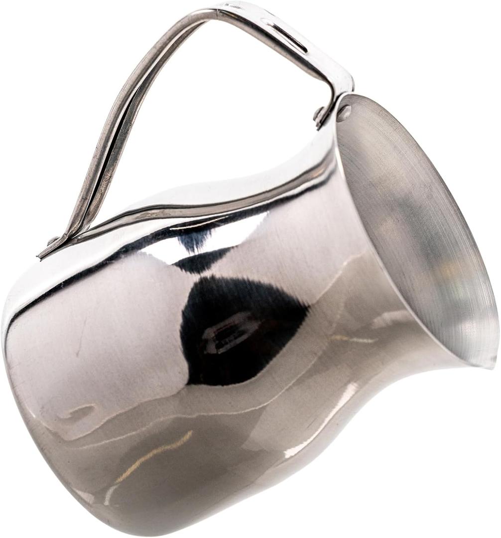 IMUSA USA 1Qt Aluminum Traditional Chocolatera, Silver (33.6 Ounces)