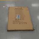 40.5" Extra Tall Baby Gate for Doorways, 32.6"-40.5" Extra Wide Pet Gate Pressure Mounted, Puppy Dog Gates Proof Indoor, No Drill Safety Child Gate, 1.37" Narrow Space Metal Black Gate