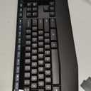 Logitech MK345 Wireless Keyboard and Mouse Combo with Palm Rest, 2.4 GHz USB Receiver, Compatible with PC, Laptop, Black (1 Pack)