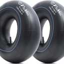 2-PCS 12X5.00-6 Replacement Inner Tube with TR13 Straight Valve Stem Compatible with Wheelbarrows, Mowers, Hand Trucks and More 12X5.00-6 Tire Tubes
