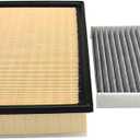 Engine & Cabin Air Filter Fit for 2010-2024 Toyota 4Runner V6 4.0L, 2010-2023 Lexus GX460 V8 4.6L, Replace 17801-38050 17801-38051 87139-02020 87139-02090