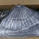 3 in 1 Light Grey Shower Curtain Set with PEVA Liner & 12 Hooks, 72 x 72