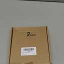 Preboun 4 Rolls Christmas Velvet Ribbon for Gift Wrapping 24 Yards Total Frayed Edge Velvet Silk Ribbon for Christmas Wedding Baby Shower DIY Crafts Decor(Orange Copper,1 Inch)