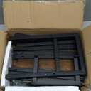 HOOBRO 29.5" Narrow Console Table with 2 Fabric Drawers, Small Entryway Table with 2-Tier Storage Shelves, Sofa Table, Behind Couch Table, for Living Room, Hallway, Rustic Brown and Black BF71XG01