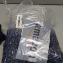 Aertiavty Chair Covers for Dining Room 6 Pack Chair Seat Cover for Dining Room Kitchen, Parsons Chair Covers Dining Chair Slipcover, Navy Blue