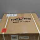 RELIFE REBUILD YOUR LIFE Dip Station Functional Heavy Duty Dip Stands Fitness Workout Dip bar Station Stabilizer Parallette Push Up Stand (Black)