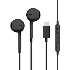 USB C Headphones for Samsung S24 Ultra S23 FE S22 [Clear Call] Wired Earbuds with Mic Noise Cancelling HiFi Stereo Sounds Volume Control Ear Buds for iPhone 16 15 9 8 7 iOS & Androids
