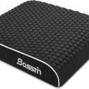 Extra Large Office Chair Cushion, Seat Cushion with High-Resilience Foam & Honeycomb Surface for Back & Tailbone Pain Relief, Butt Pillow for Long Sitting, Car Seat, Wheelchair, Floor(19"x17"x3")