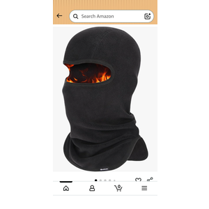 GXCROR Balaclava Ski Mask Fleece Balaclava Face Mask for Men Women Winter for Cycling Motorcycle,Snowboarding and Skiing