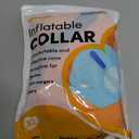 BENCMATE Protective Inflatable Collar for Dogs and Cats - Soft Pet Recovery Collar Does Not Block Vision (XLarge, Blue Donut)