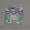 FLYPROFiber- LC to LC Fiber Cable, OM4 4M Fiber Optic Cable Multimode Duplex 50/125um LSZH 40GB/100GB, Length Options: 0.2m-100m, 4M (13ft)