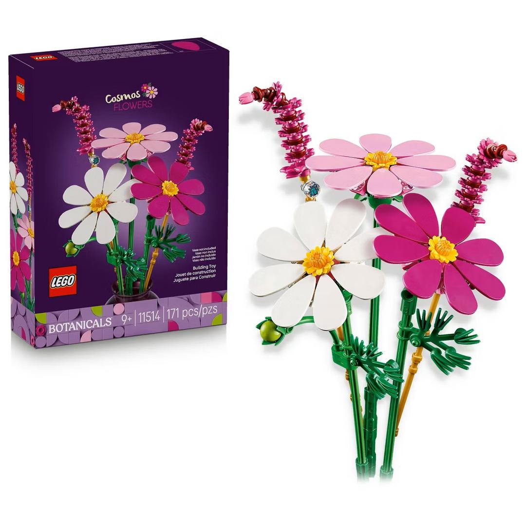 2 x LEGO Botanicals Cosmos Flowers Building Set 11514