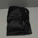 Satin Pillowcase for Zelimun Cervical Pillow, Ergonomic Case, Smooth & Soft Pillowcase, Black Pillow Cover with Zipper