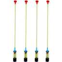 Upgrade DC97-05280W Washer Suspension Rods Replaces DC97-16350U DC97-16350E DC97-16350C DC97-16350J DC97-16350D DC97-05280H DC97-05280K Compatible for Samsung Washer Mame Assy Damper (4pcs) 10-year QA