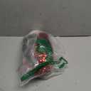 2 Pieces 32 Inch Christmas Red Glitter Tree Skirt and Santa Hat Tree Topper Elegant Washable Xams Skirt for Christmas Decoration Winter Holiday Party Supplies