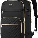 MOMUVO Travel Backpack for Women,Carry On Backpack Flight Approved,Large Laptop Backpack Luggage Backpack with USB Charging Port, 17.3 Inch