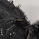 Dark Angel Costume Wings and Halo for Kids fallen Angel Adult Feather Wings(Black)