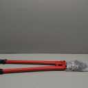 QWORK Hand Swager Crimping Tool 30"  for Aluminum & Copper Sleeves on 5/32", 1/4", 5/16" Wire Ropes