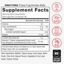 Force Factor Creatine Monohydrate Gummies, NSF Certified, 5g Dose for Men & Women to Support Muscle, Strength, Recovery, Cognitive Health & Memory, Assorted Fruit Flavors, 150 Gummies (EXP 06/01/27)