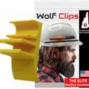 Diligence, Wolf Clips, Hard Hat Accessory, Marker & Carpenter's Pencil, Yellow
