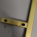 Metal Arch Stand and Cover Set,1 Pink Spandex Fitted Backdrop with 1 Gold Wedding Arched Stand Frame for Parties Birthday Baby Shower Bridal Banquet Decoration (6.6FT)