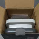 Mueller Vegetable Chopper Mandoline Slicer, Food Veggie Chopper, Cheese Grater, Onion Vegetable Cutter with Container, Dicer, Kitchen Gadgets & Essentials, White Sand/Grey (6 blade)