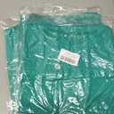 3 x Girls Cap Sleeve T Shirts Kids Summer Crewneck Solid Tops Tees 5-14 Years (Green)
