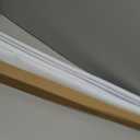 ChrisDowa Cordless Blackout Roller Shades for Windows, Thermal Insulated UV Protection Pull Down Shades, Total Blackout Window Blinds for Home, Office, Bedroom, Door (38" W x 72" H, White)