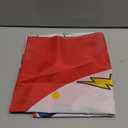 Red Lightning Party Decorations, Birthday Party Supplies Banner Backdrop Boys and Girls Happy Birthday Backdrop