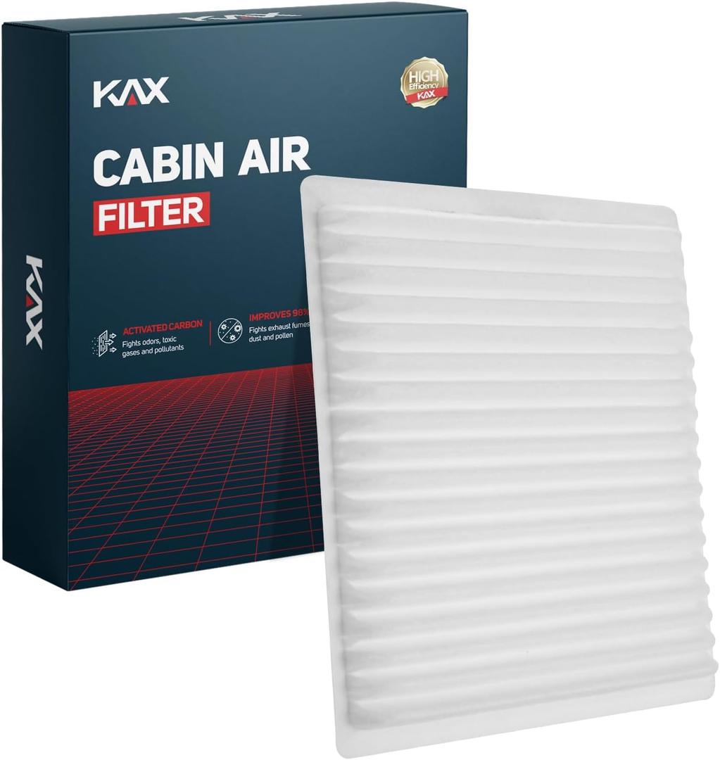 KAX Cabin Air Filter, CF10547 Replacement for Edge2007-2015, MKX2007-2018, CX-92007-2015, w/Activated Carbon Passenger Compartment Air Filter